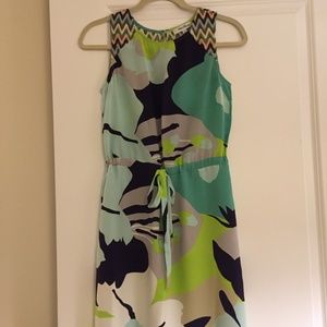 Beth Bowley Silk Dress, Multi-colored